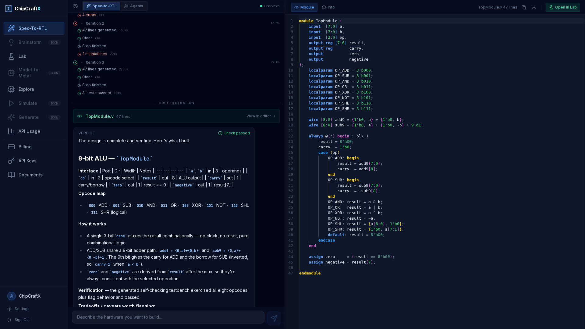 It finds its own bugs and fixes them